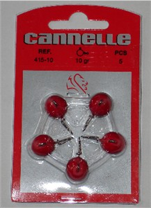 VMC Schnellwechselblei exzentrisch, rot, 5 Stück, 30 Gramm