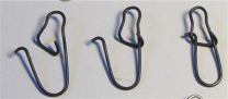 ROSCO Duo-Lock-Snap Karabiner, rostfrei, 25 Stück, schwarz,