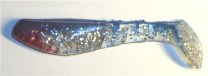 Kopyto 8 cm, farblos-transparent-glitter-blau Kopyto 8 cm, farblos-transparent-glitter-blau