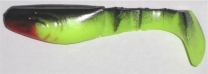 Kopyto 8 cm, neongelb-schwarz Kopyto 8 cm, neongelb-schwarz