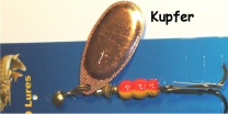 Spinner YAD Mythos, Größe 1, Kupfer