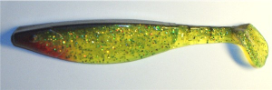 Kopyto, 16 cm, chartreusetransparentglittter-schwarz
