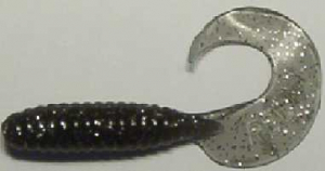 Twister, 4,5 cm, grautransparentglitter