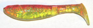 Relax Kopyto Classic 6,5 cm, chartreuse-transparent-glitter-rot