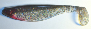 Kopyto, 10,5 cm, farblostransparentglitter-schwarz