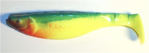 Kopyto, 10,5 cm, neongelb-dunkelgrün
