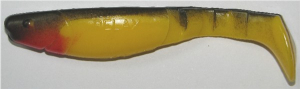 Kopyto 11 cm, gelb-schwarz