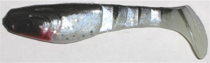 Kopyto 8 cm, blauperl-glitter-schwarz