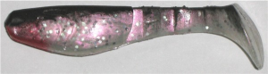 Kopyto 8 cm, perlmutt-glitter-schwarz