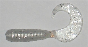 Twister, 4,5 cm, perlweißglitter
