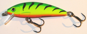 Rapala X-Rap Countdown, 5 cm, FTU - Fire Tiger UV
