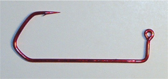 VMC Barbarian Jig, 7150, rot, 100er Tüte, Größe 3/0
