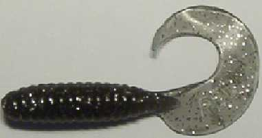 Twister, 4,5 cm, grautransparentglitter