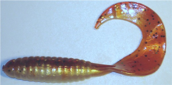 Twister, 8,5 cm, laminiert goldperl-glitter-motoroil