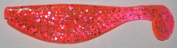 Aqua, 10 cm, clear-pink-glitter