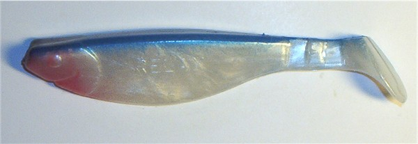 Kopyto, 10,5 cm, perlmutt-blau