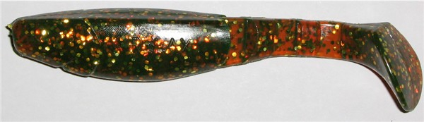 Kopyto 11 cm, motoroil-glitter
