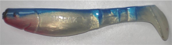 Kopyto 11 cm, perlgoldschimmer-blau
