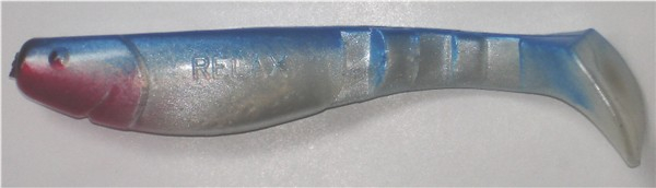 Kopyto 11 cm, perlweiß-blau