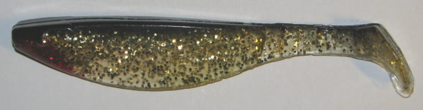 Kopyto, 16 cm, goldtransparentglitter-schwarz