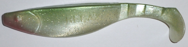 Kopyto, 16 cm, perlweißglitter-grün