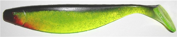 Xtra Soft, 23 cm, chartreusetransparentglitter-schwarz