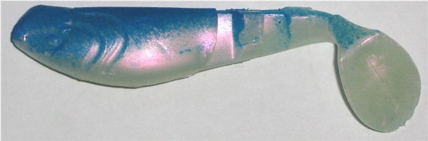 Kopyto 8 cm, perlmutt-blau