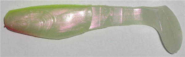 Kopyto 8 cm, perlmutt-gelbgrün
