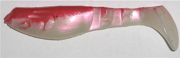 Kopyto 8 cm, perlmutt-rot