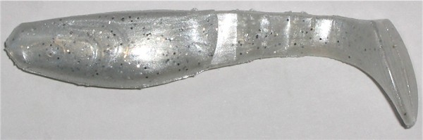 Kopyto 8 cm, perlweiß-glitter