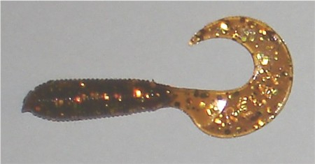 Twister, 4,5 cm, goldtransparentglitter