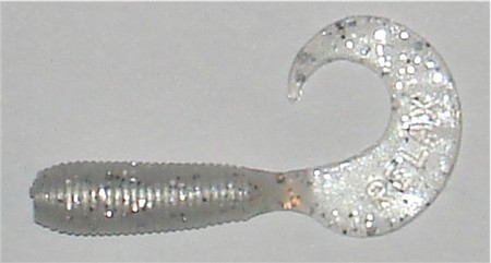 Twister, 4,5 cm, perlweißglitter