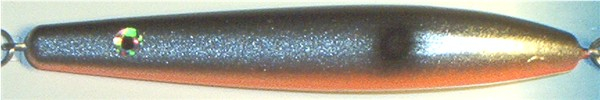 Witch, 10,5 cm, Farbe 131 - black grey orange dot 22 Gramm